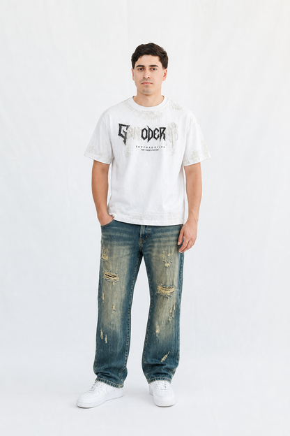 Playera Ganoderma Oversize – Estilo Natural & Streetwear