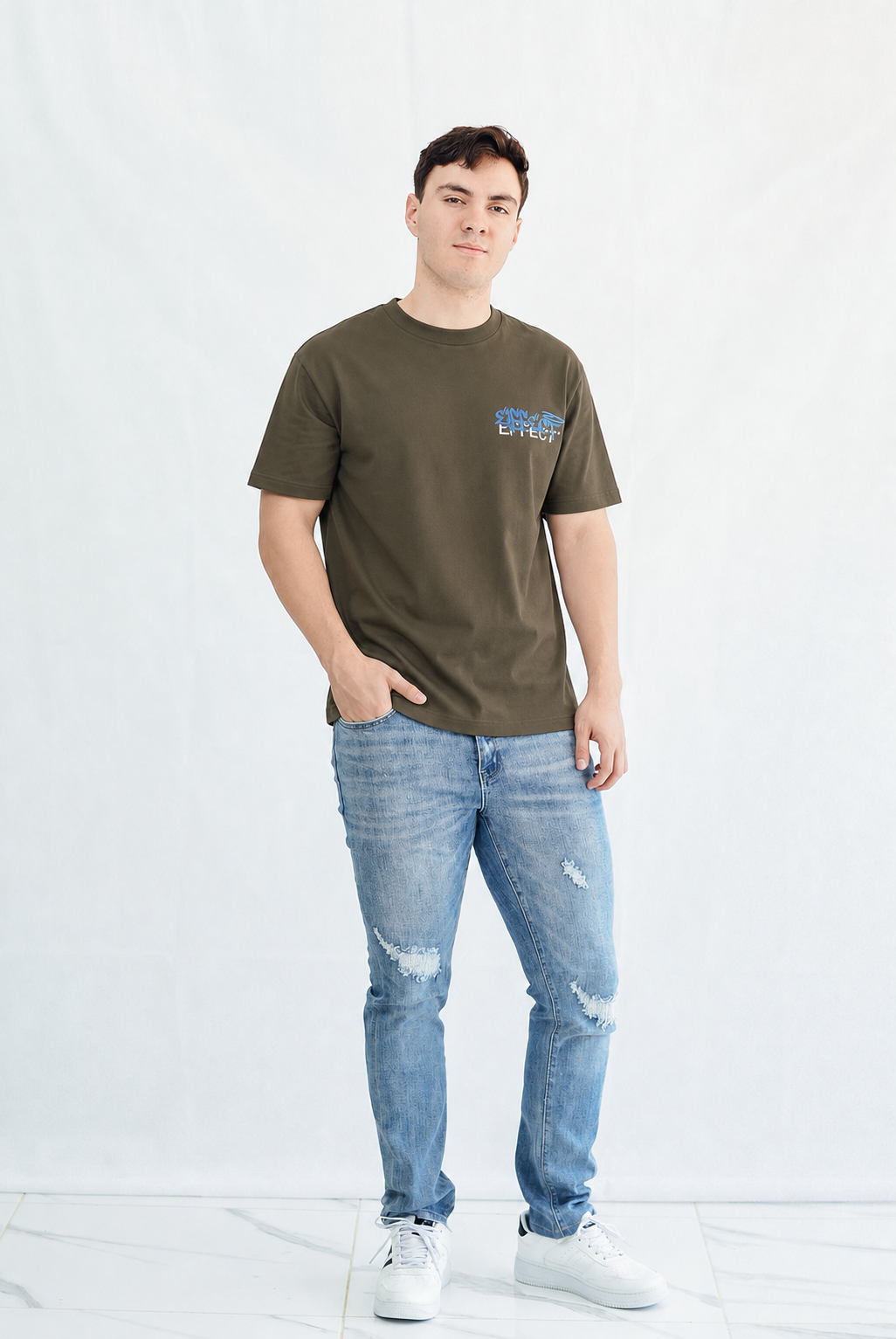 Playera Effect Oversize – Estilo Urbano