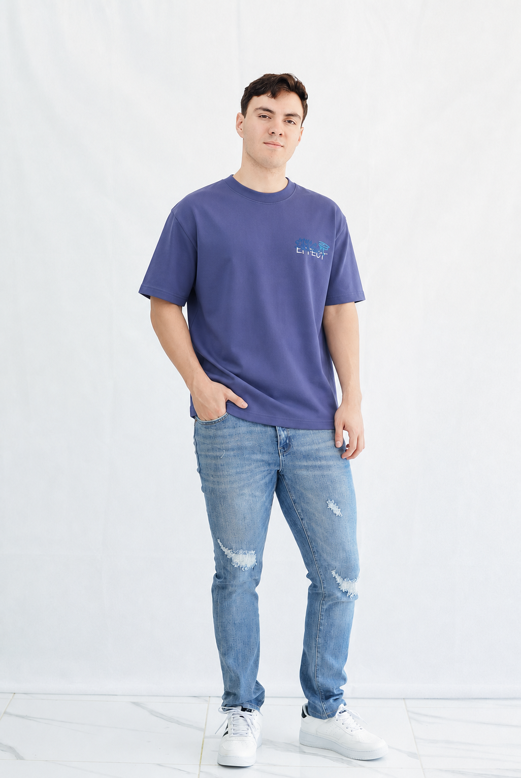 Playera Effect Oversize – Estilo Urbano