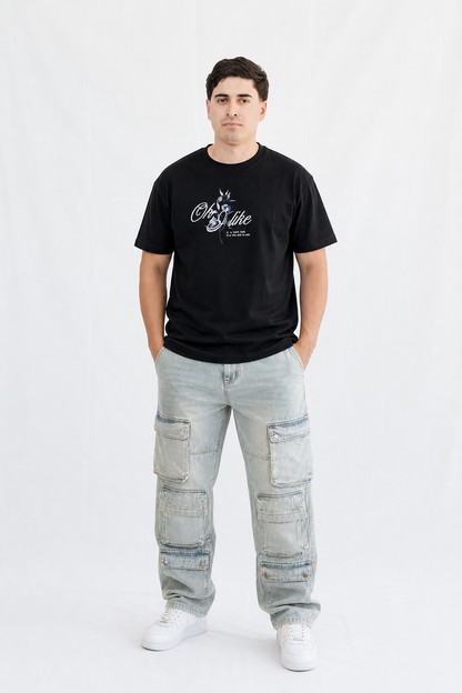 Playera “Oh, I Like” Oversize – Estilo Relajado con Actitud