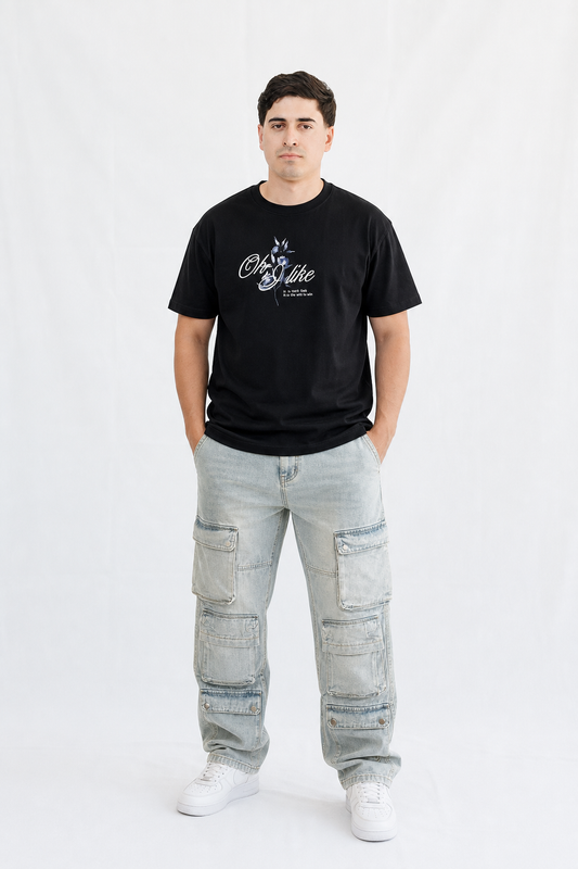 Playera “Oh, I Like” Oversize – Estilo Relajado con Actitud