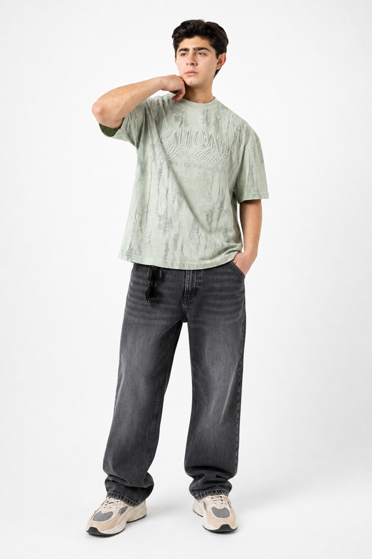 PLAYERA OVERSIZE LETRAS 3D