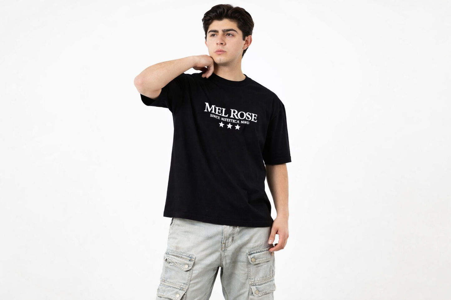 Playera Melrose Oversize – Estilo Urbano y Comodidad Premium