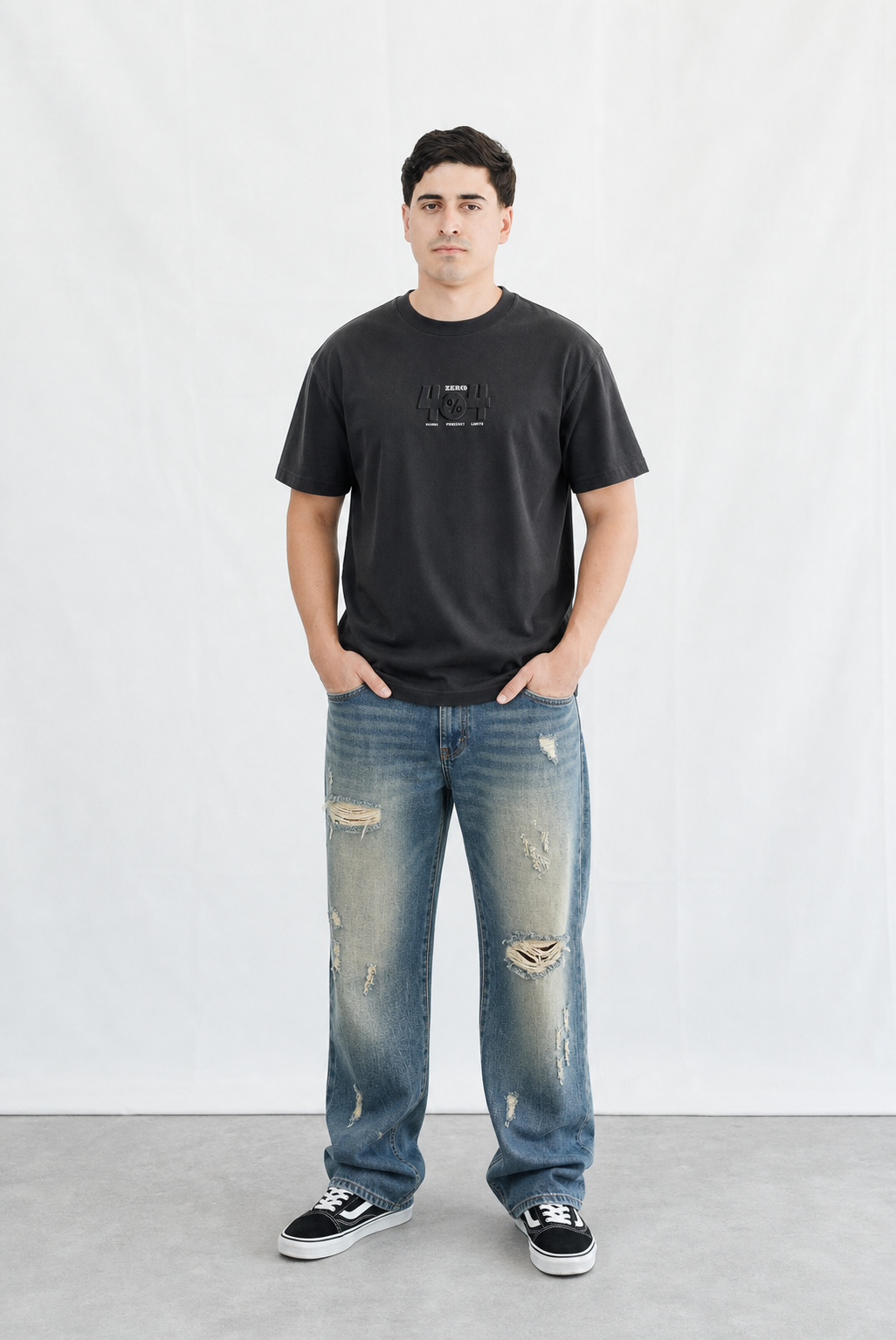 Playera Error 404 Oversize – Diseño Urbano