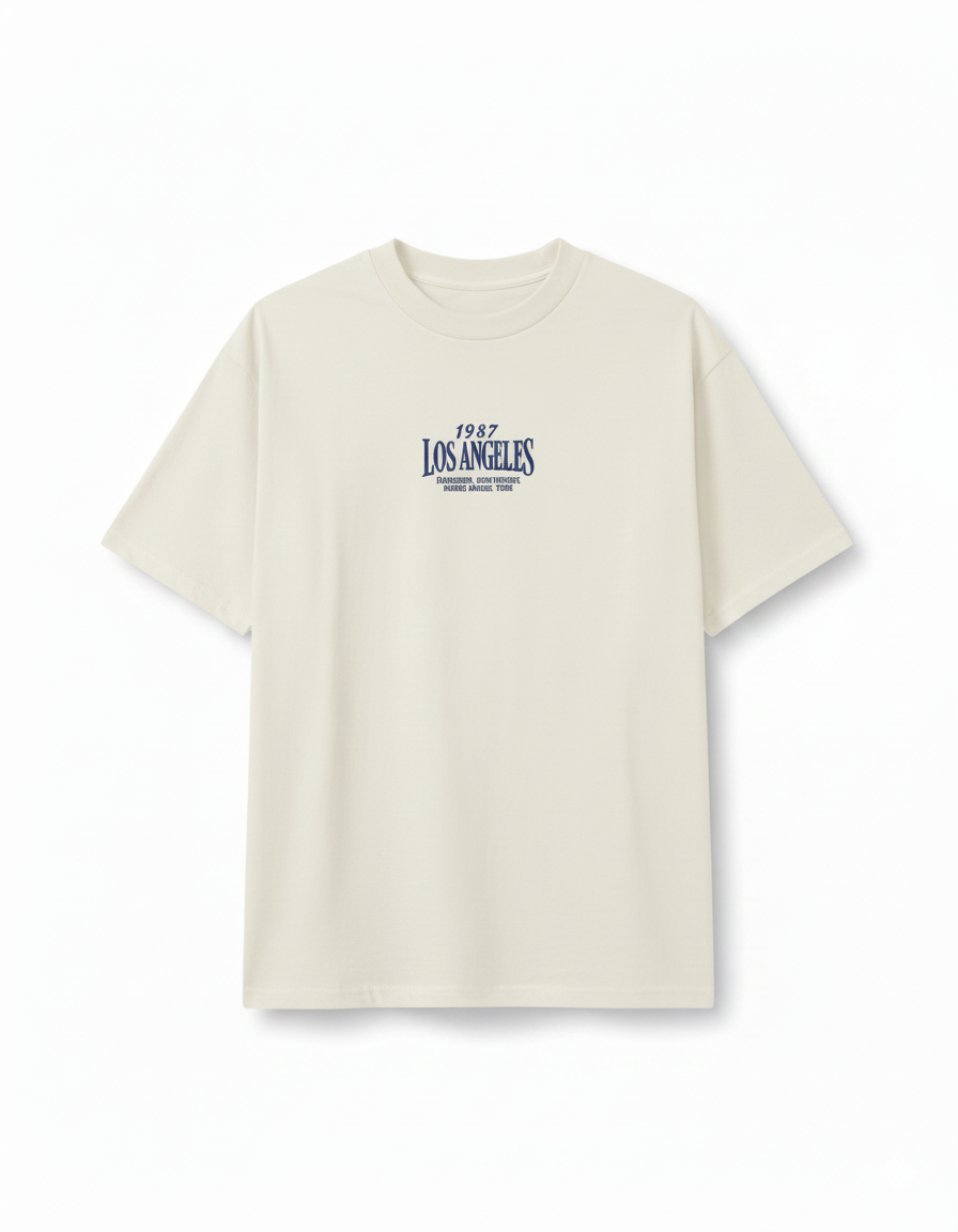 PLAYERA OVERSIZE LOS ANGELES