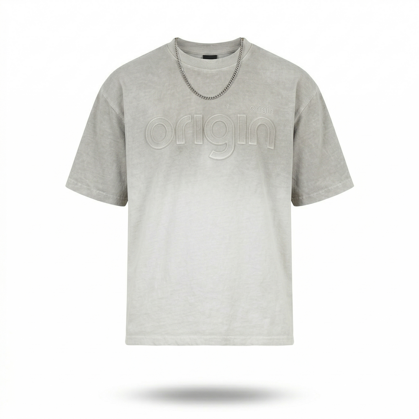 Playera Oversize Origin con Cadena – Street Style Premium