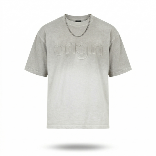 Playera Oversize Origin con Cadena – Street Style Premium