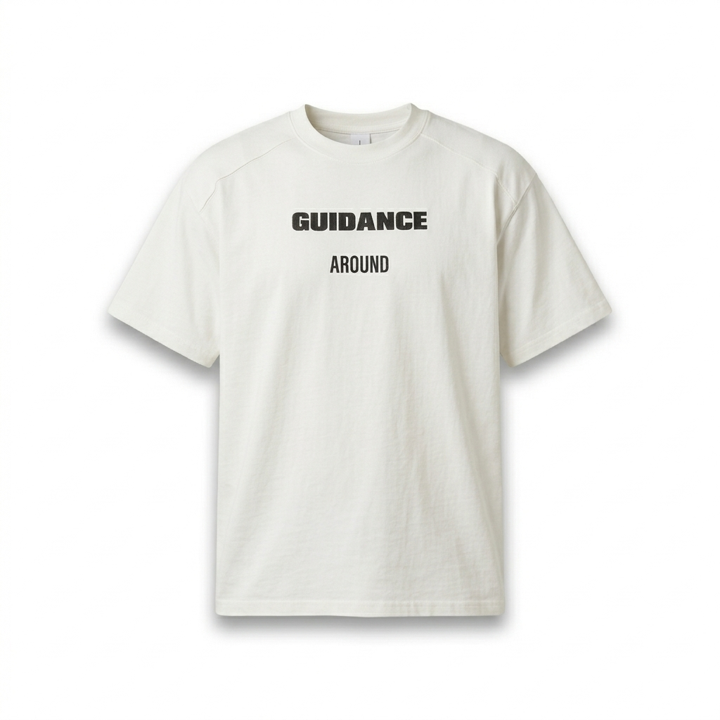 Playera Oversize Guidance – Estilo con Dirección