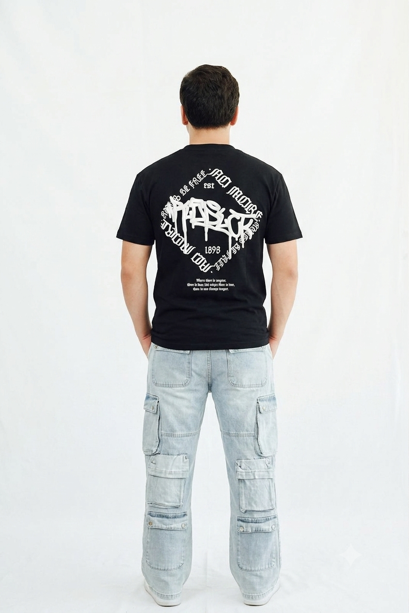 Playera Over Be Free