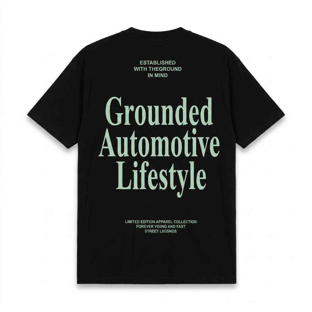 Playera Automotive Oversize