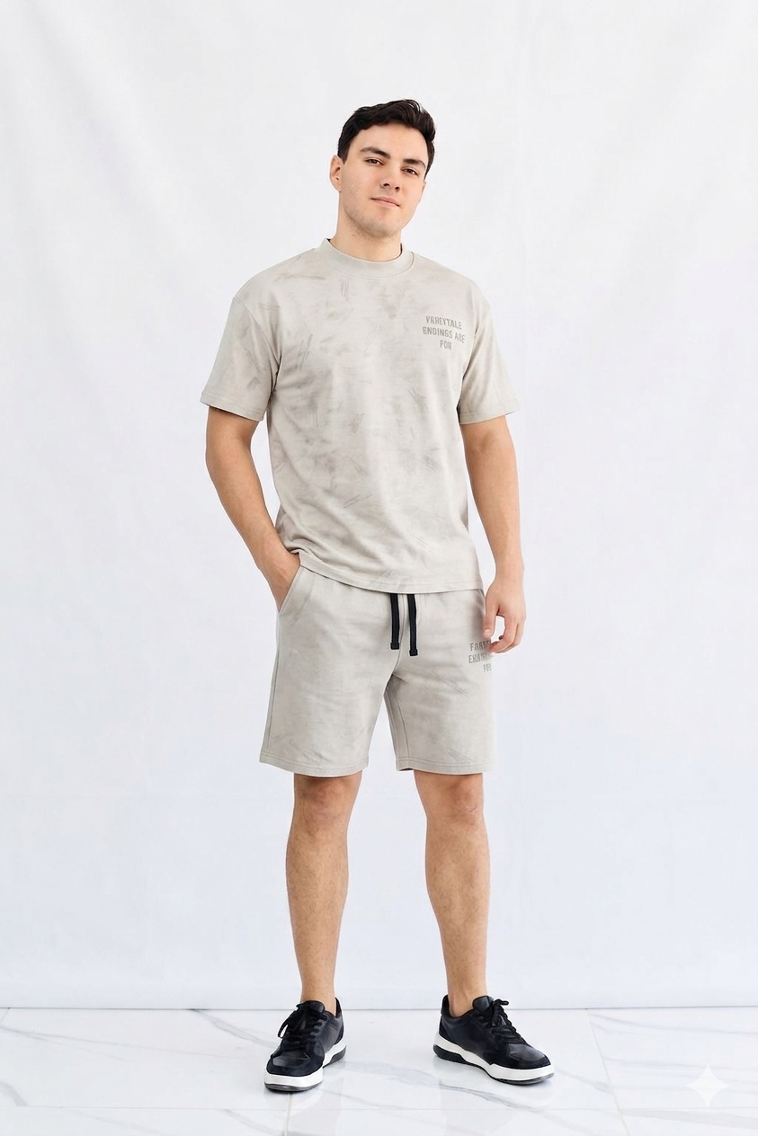 Set Conjunto Casual con Estampado Tipográfico – Edición Premium