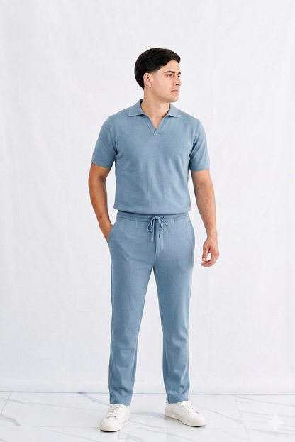 Conjunto Cuello Polo DB – Elegancia Casual y Comodidad Premium