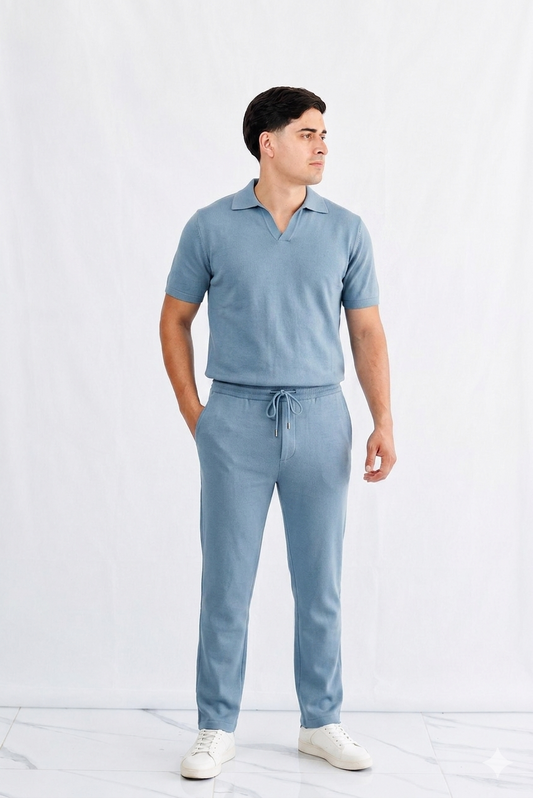 Conjunto Cuello Polo DB – Elegancia Casual y Comodidad Premium