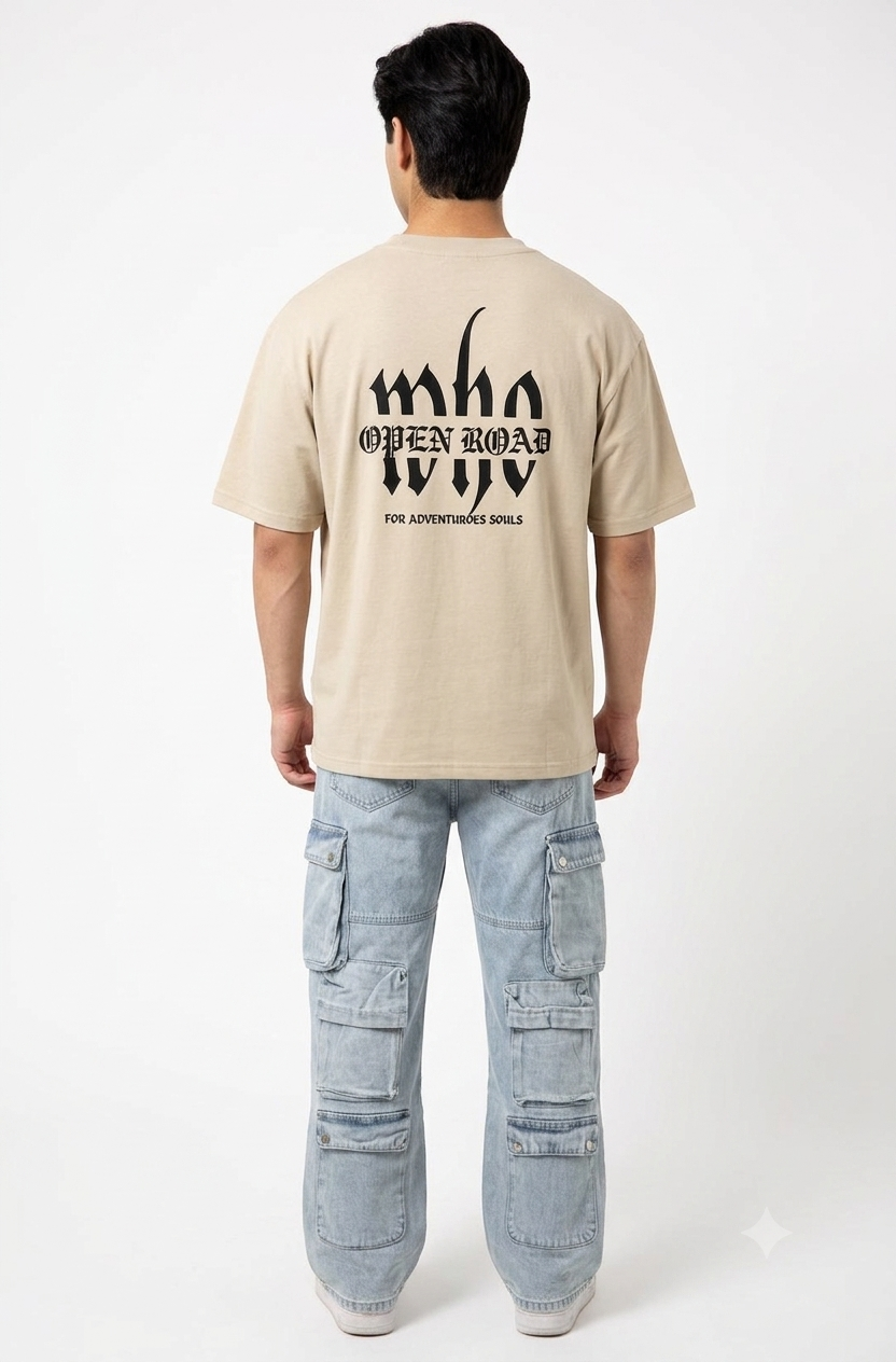 Playera Oversize Wanted