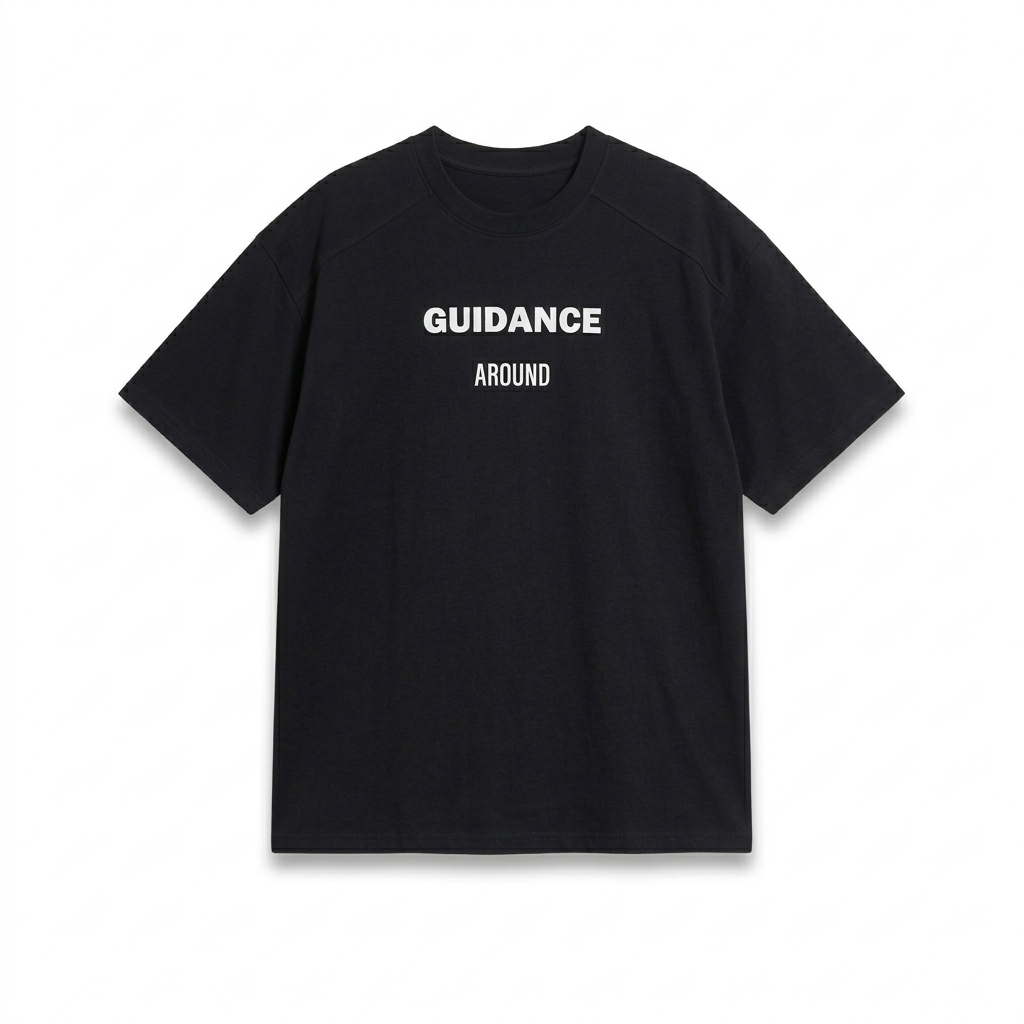 Playera Oversize Guidance – Estilo con Dirección