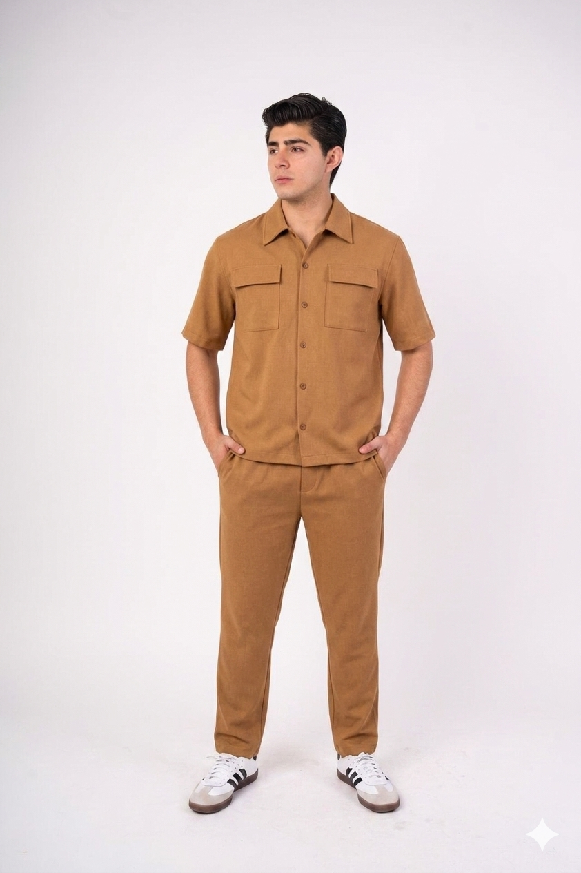 Conjunto Camisa DB Premium Fit – Estilo Sofisticado y Versátil