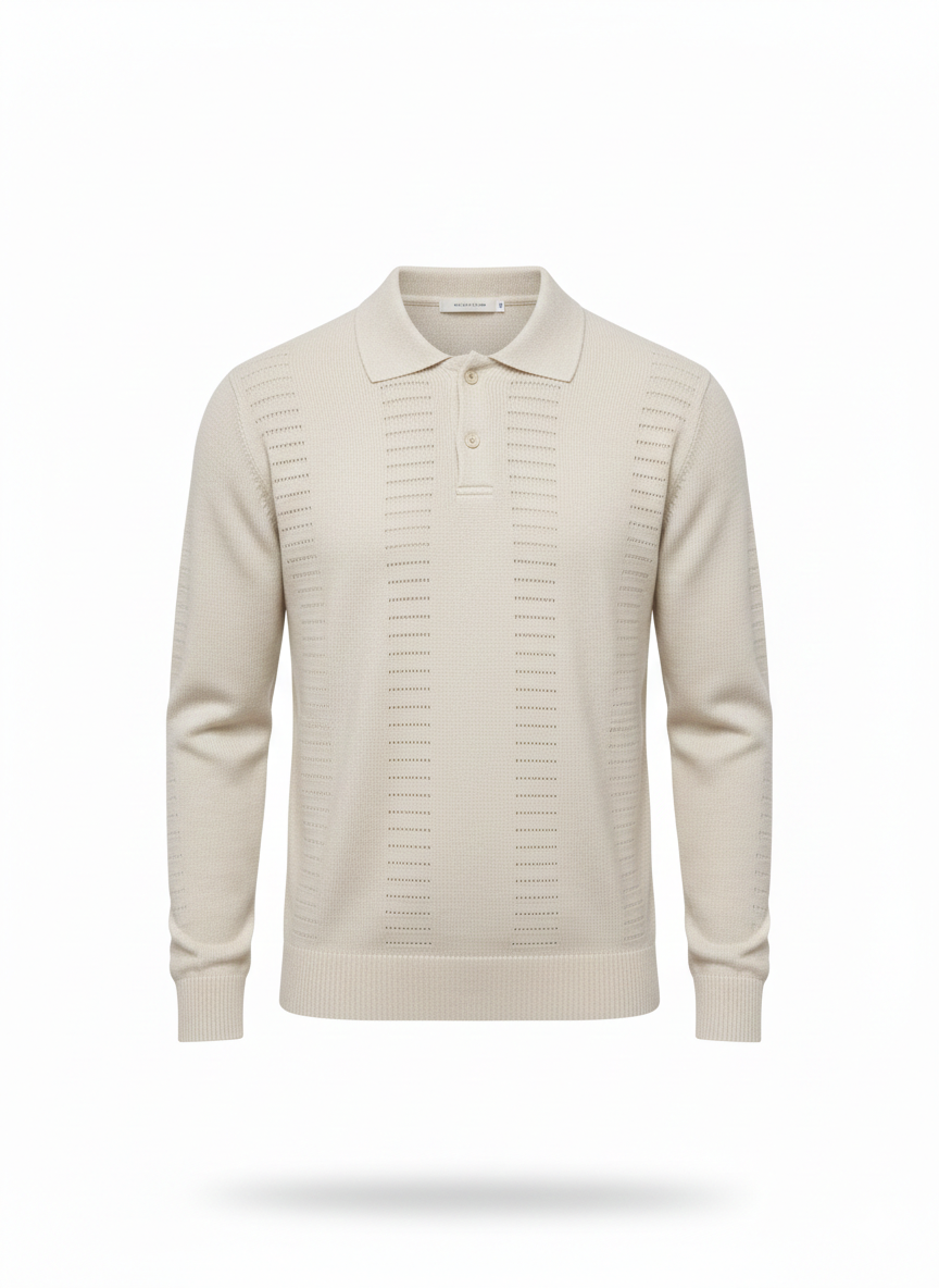 PLAYERA POLO DB CON BOTÓN ML