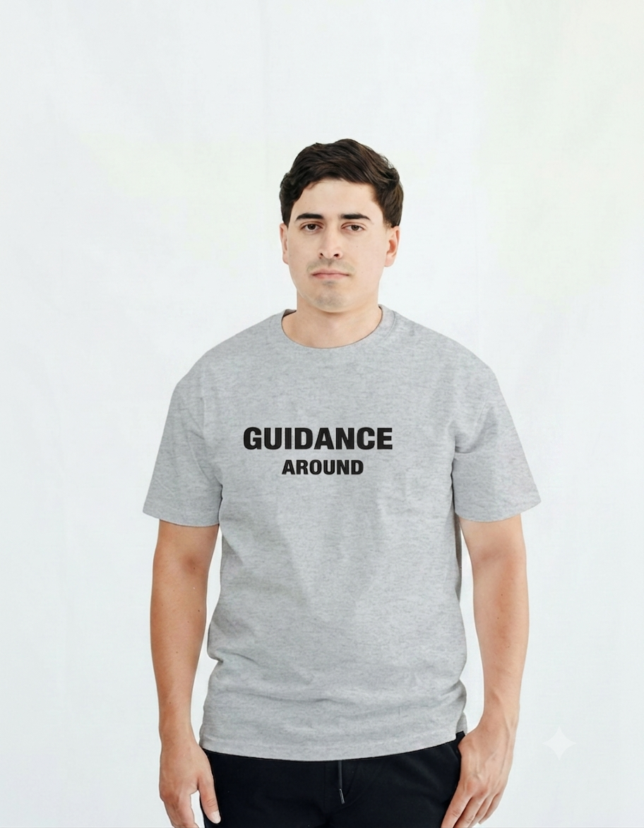 Playera Oversize Guidance – Estilo con Dirección