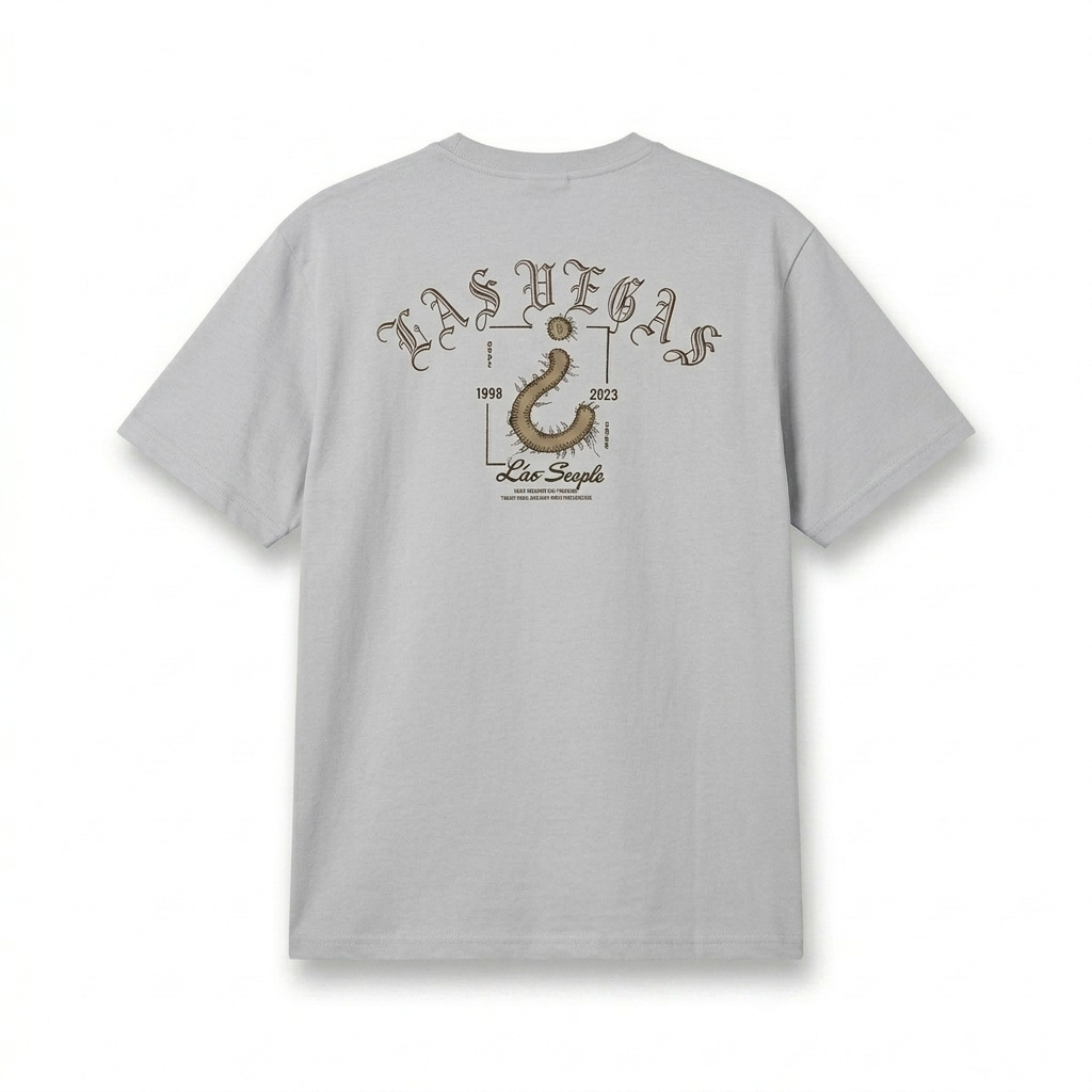 Playera Oversize “Las Vegas” – Estilo Urbano con Actitud Nocturna