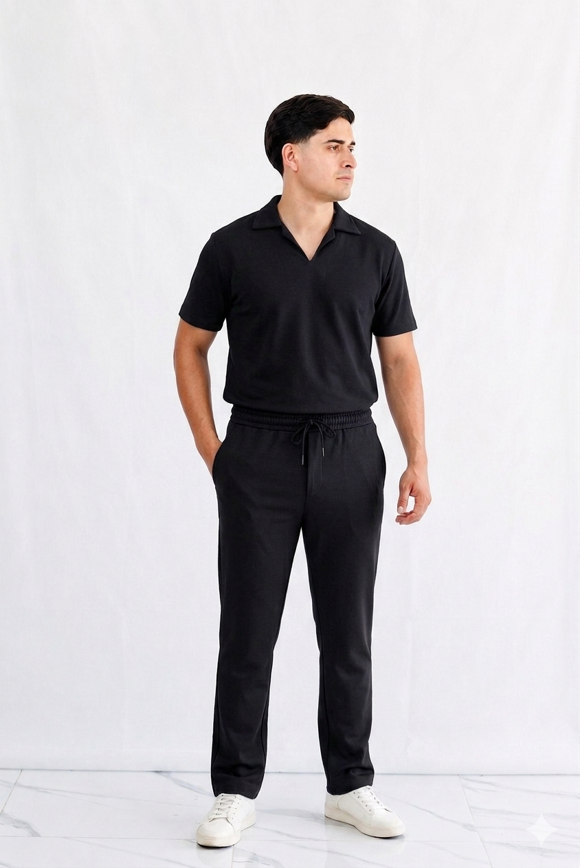 Conjunto Cuello Polo DB – Elegancia Casual y Comodidad Premium