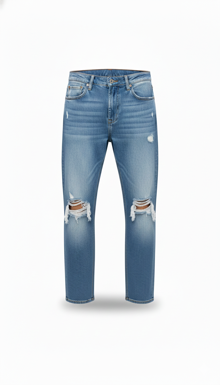 PANTALÓN BAGGY OBSCURO ROTO