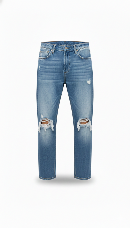 PANTALÓN BAGGY OBSCURO ROTO