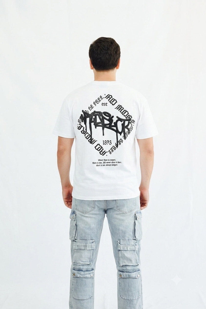 Playera Over Be Free