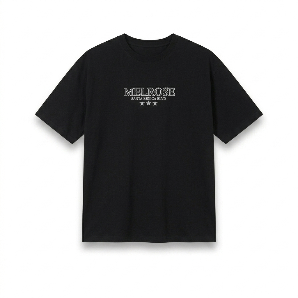 Playera Melrose Oversize – Estilo Urbano y Comodidad Premium