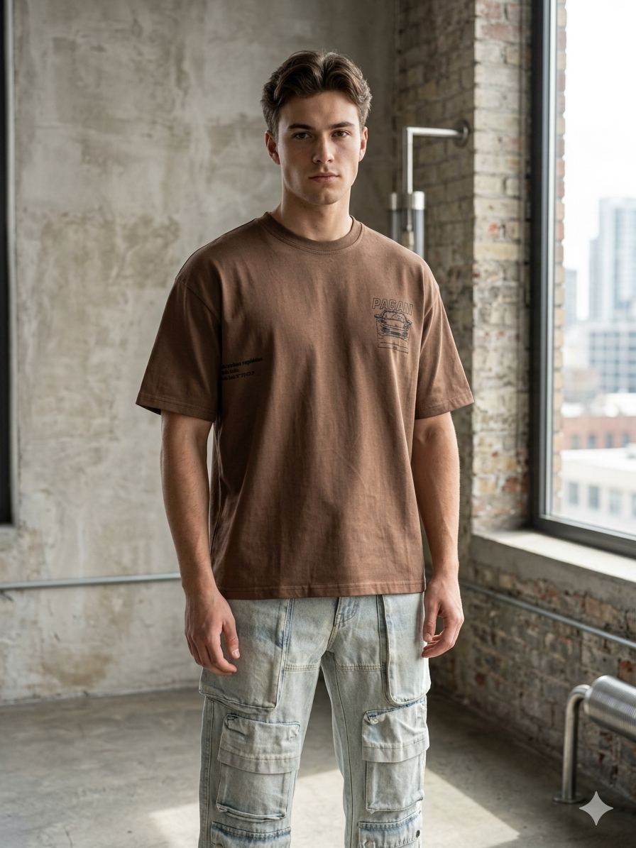 Playera Pagani Oversize – Potencia y Estilo en Cada Detalle