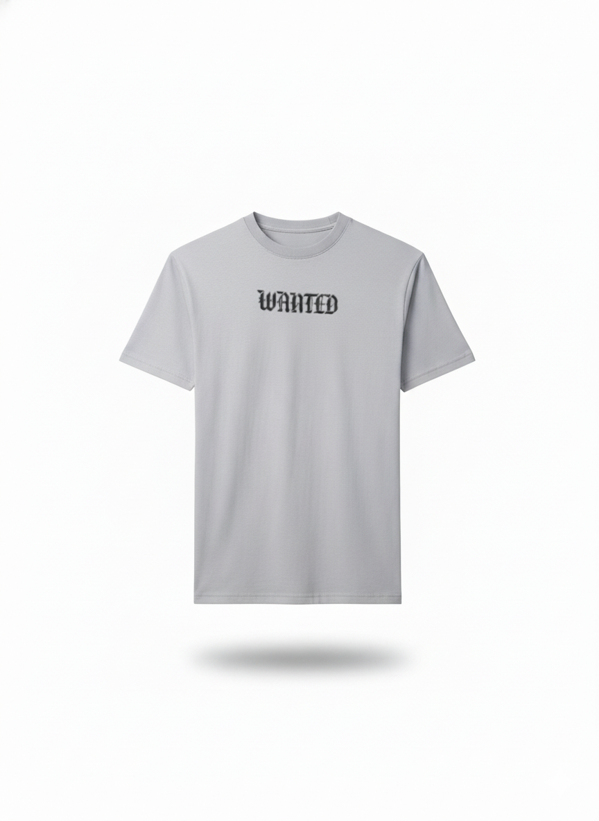 Playera Oversize Wanted
