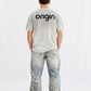 Playera Oversize Origin con Cadena – Street Style Premium