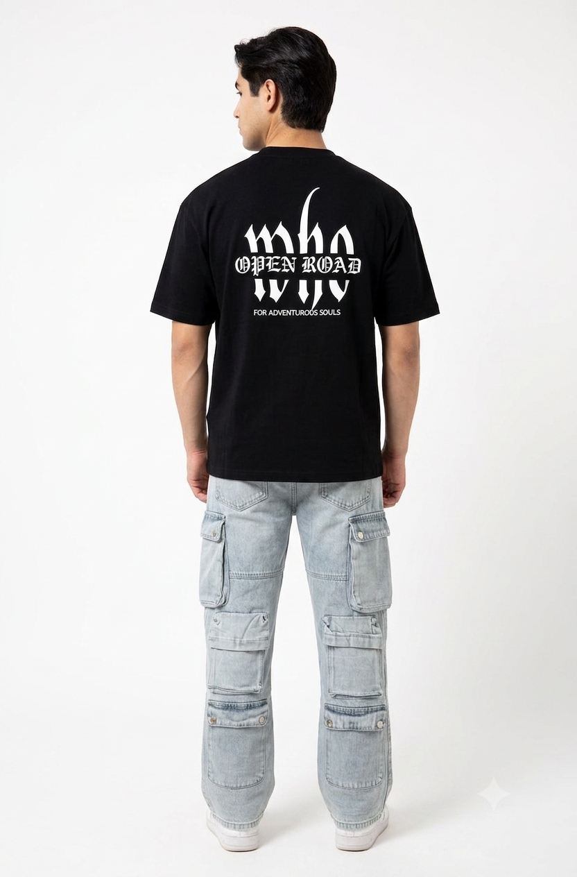 Playera Oversize Wanted