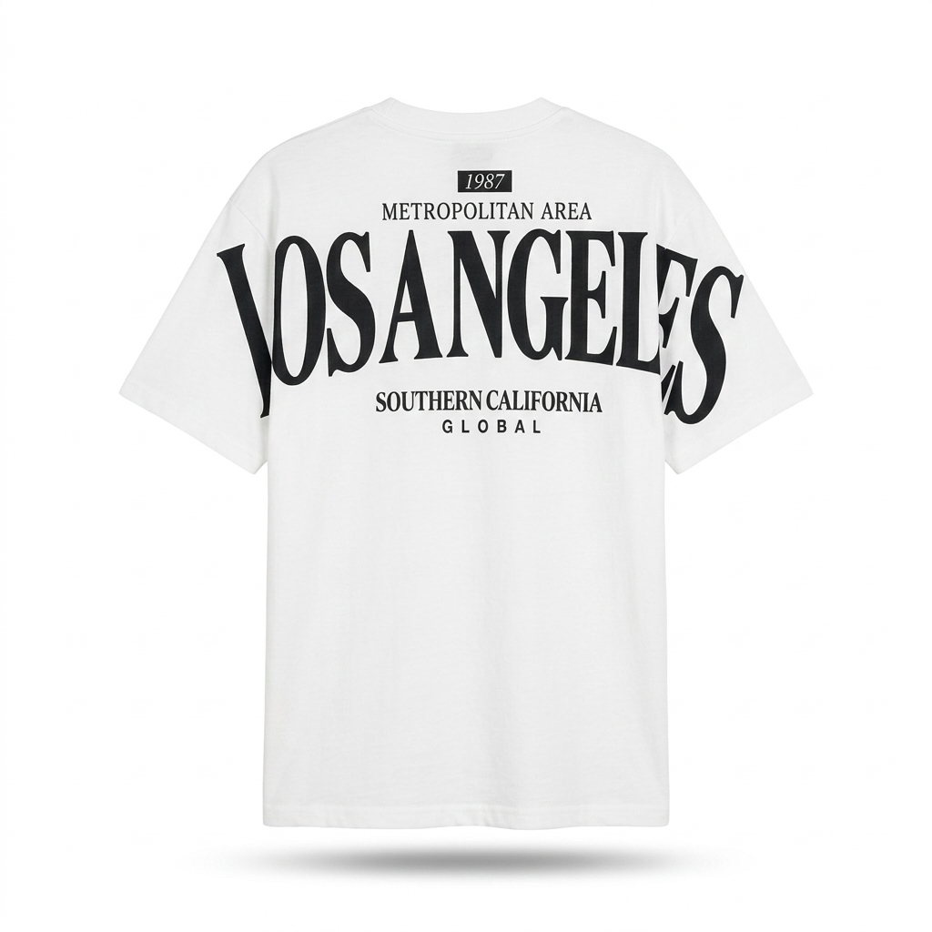 PLAYERA OVERSIZE LOS ANGELES