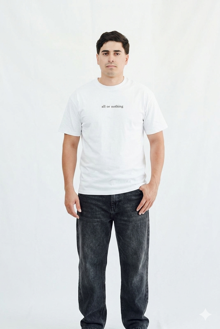Playera Over All or Nothing