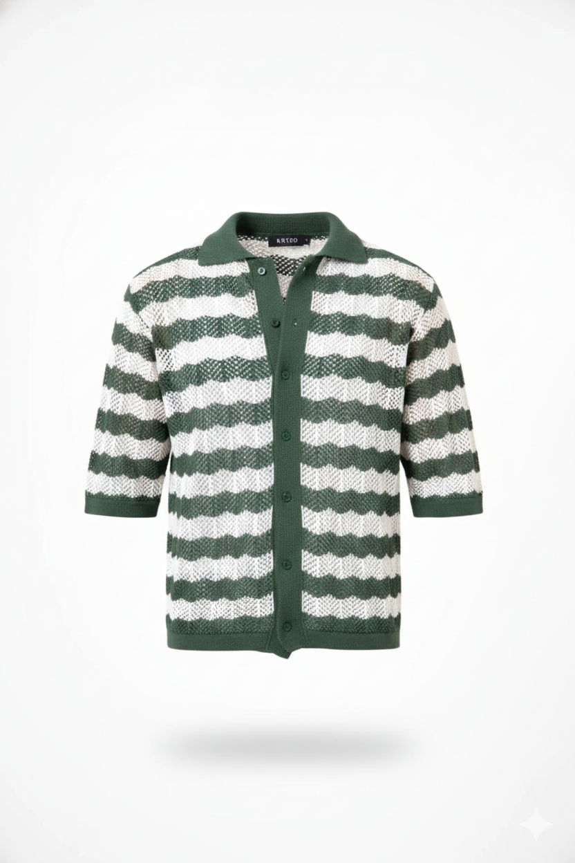 CAMISA DB CORTE OVERSIZED CON AGUJEROS