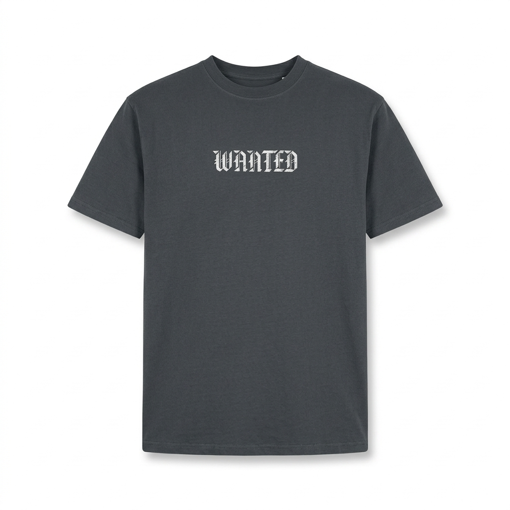 Playera Oversize Wanted