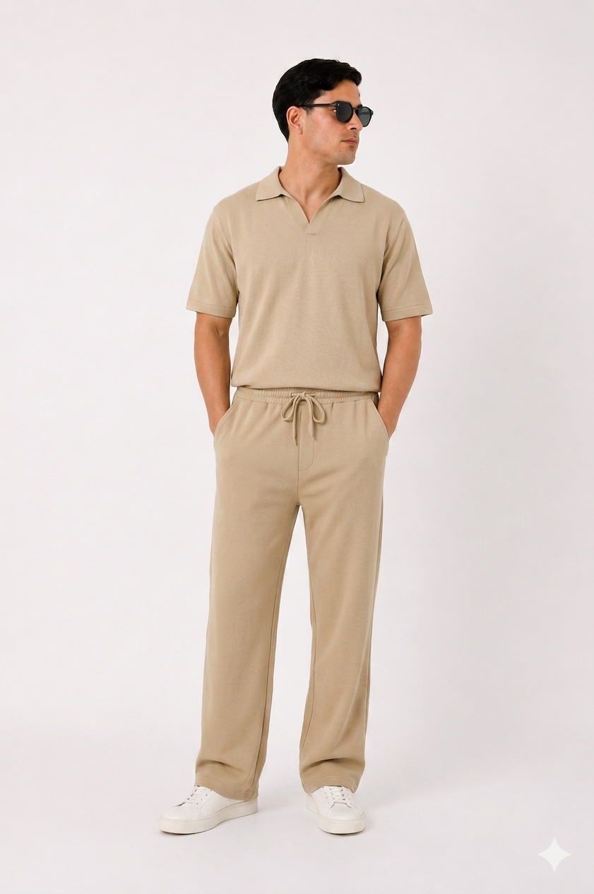 Conjunto Cuello Polo DB – Elegancia Casual y Comodidad Premium