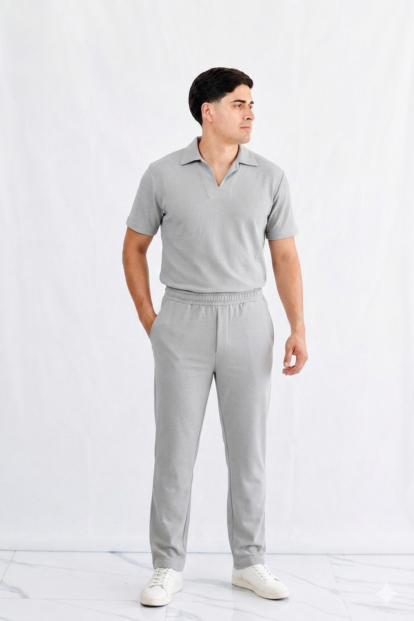 Conjunto Cuello Polo DB – Elegancia Casual y Comodidad Premium