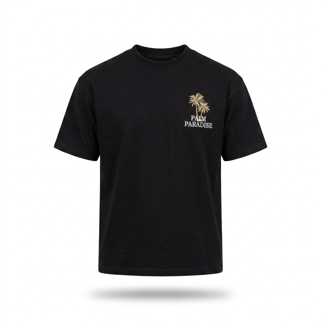 Playera Palm Paradise Oversize – Summer Vibes Edition
