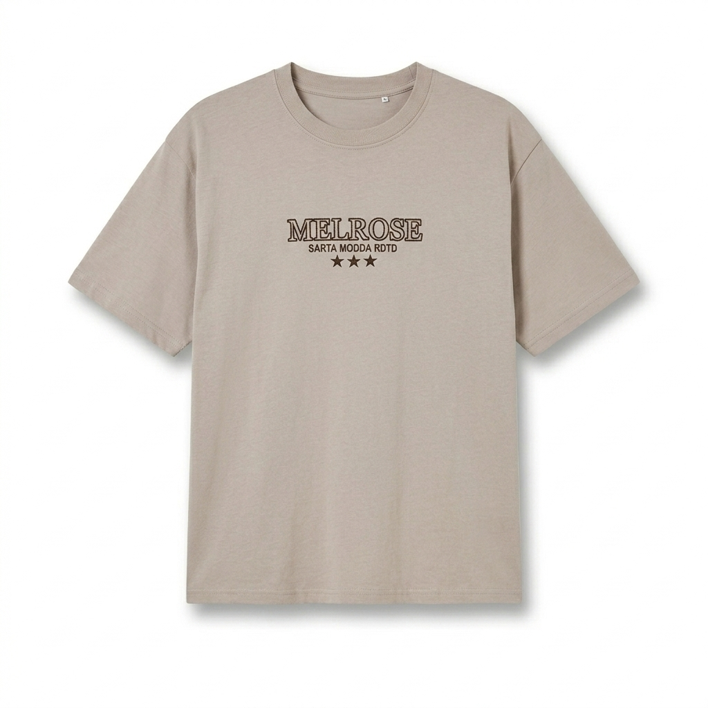 Playera Melrose Oversize – Estilo Urbano y Comodidad Premium