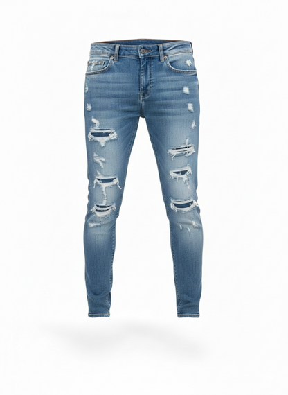 PANTALÓN ROTO C87 CORTE SLIM FIT