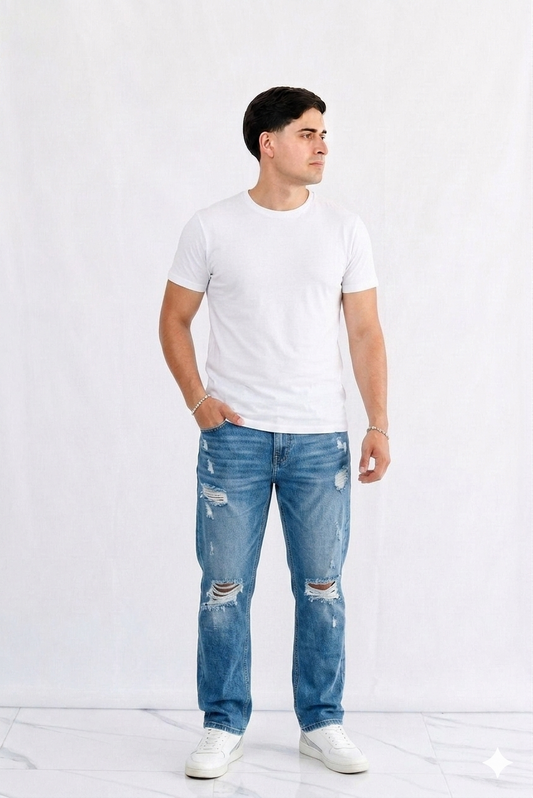 PANTALÓN BAGGY ROTO
