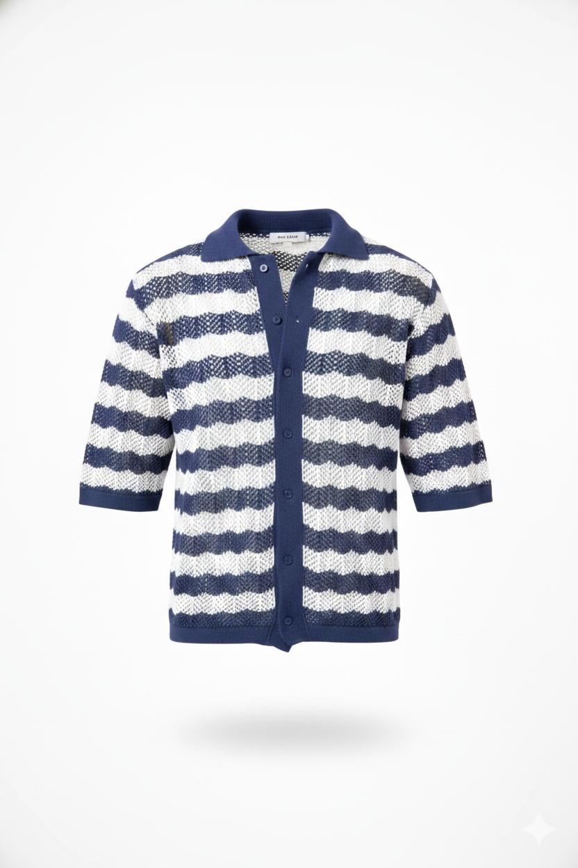 CAMISA DB CORTE OVERSIZED CON AGUJEROS