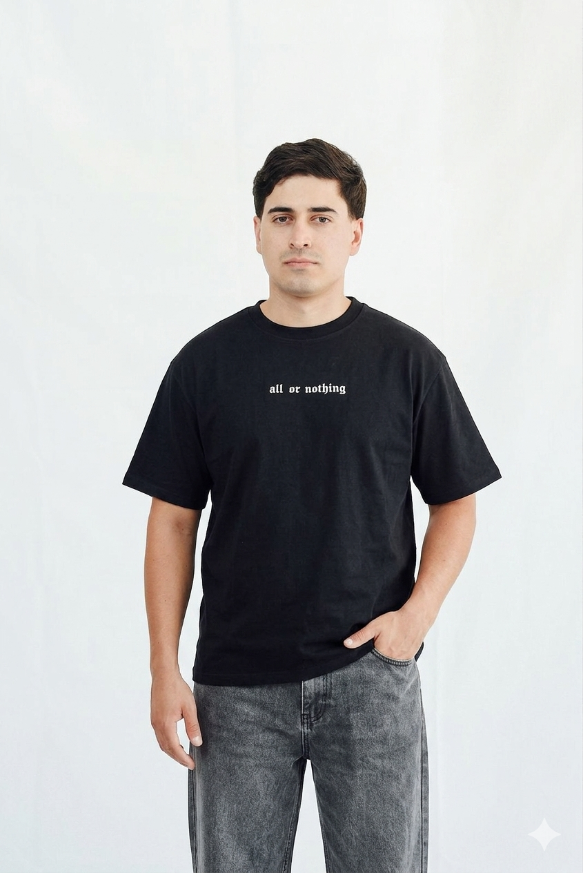 Playera Over All or Nothing
