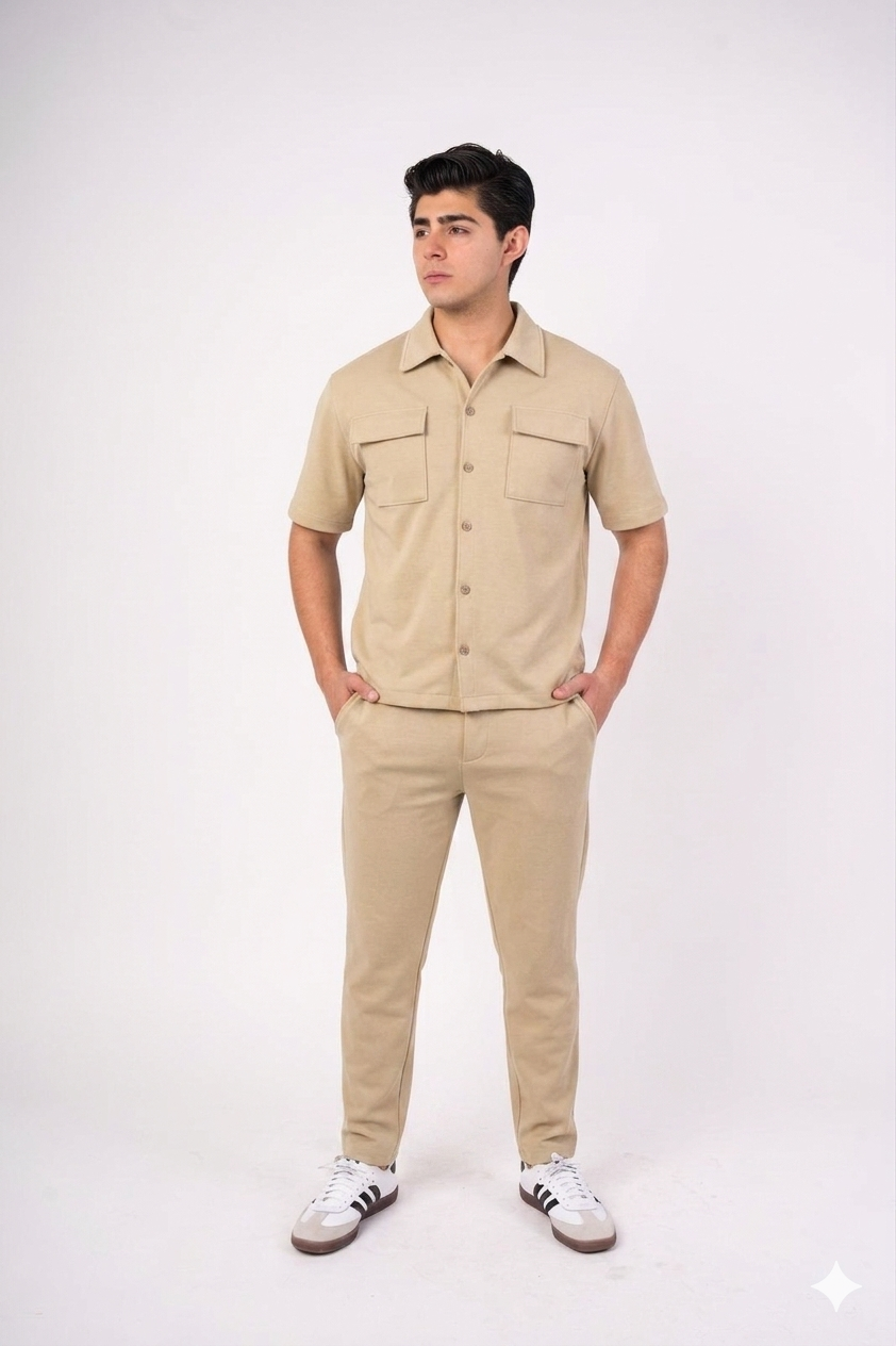 Conjunto Camisa DB Premium Fit – Estilo Sofisticado y Versátil