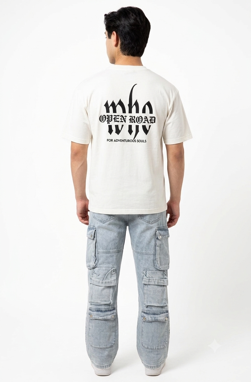 Playera Oversize Wanted