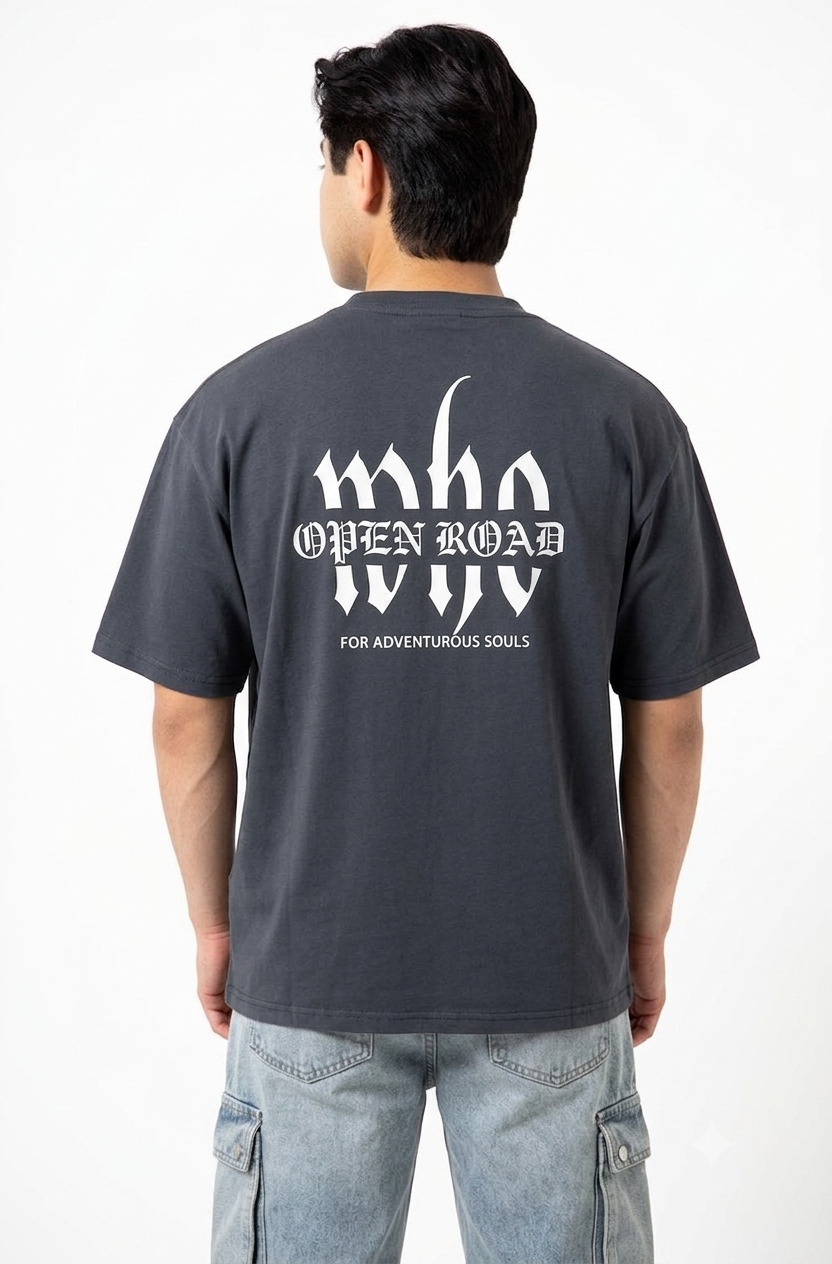 Playera Oversize Wanted