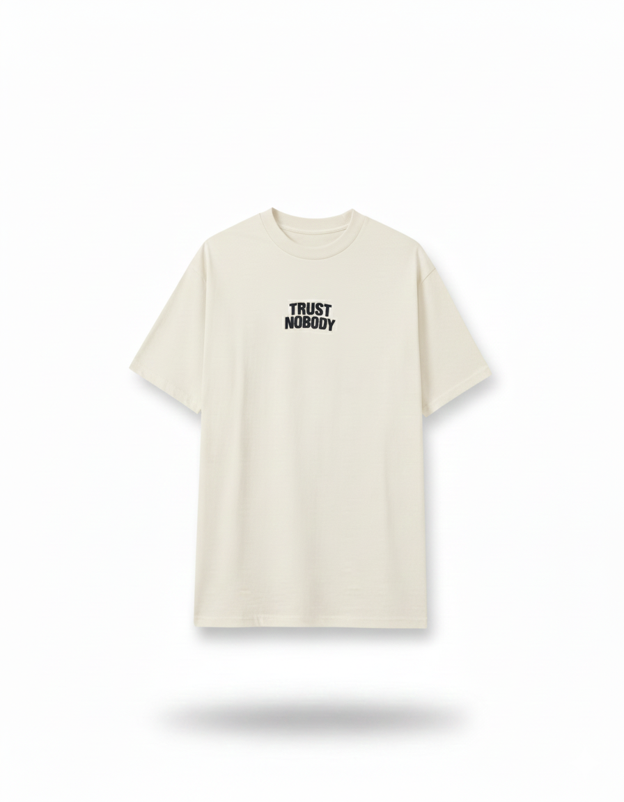 PLAYERA OVERSIZE TRUST NOBODY