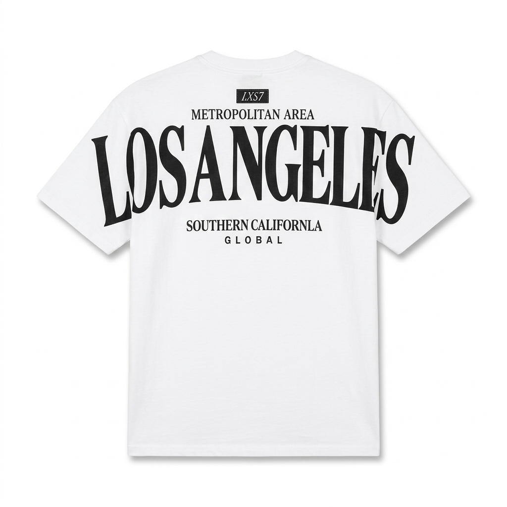 PLAYERA OVERSIZE LOS ANGELES