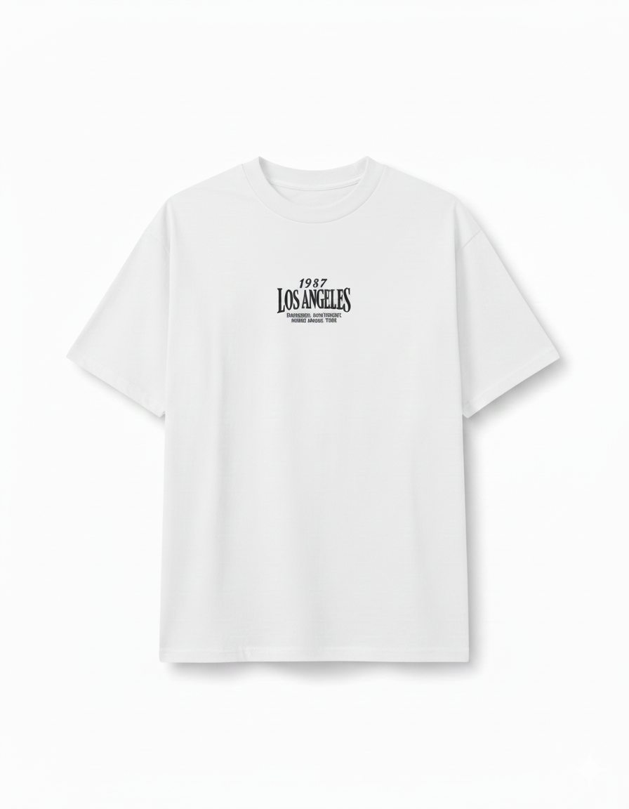 PLAYERA OVERSIZE LOS ANGELES